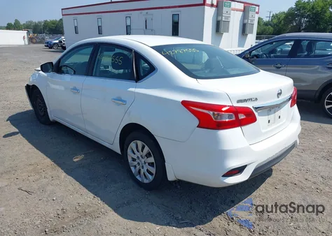 2016 Nissan Sentra S z USA, uszkodzony, nr VIN 3N1AB7AP6GY242880